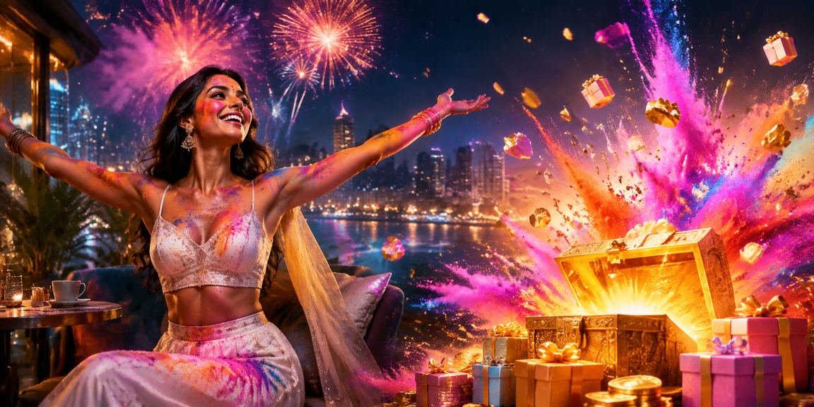 Holi festival sports betting bonus in Mumbai Bandra area